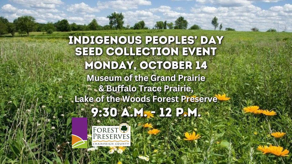 Indigenous Peoples' Day Seed Collection Event