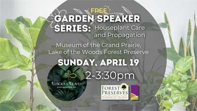 image GARDEN SPEAKER SERIES: HOUSEPLANT CARE AND PROPAGATION