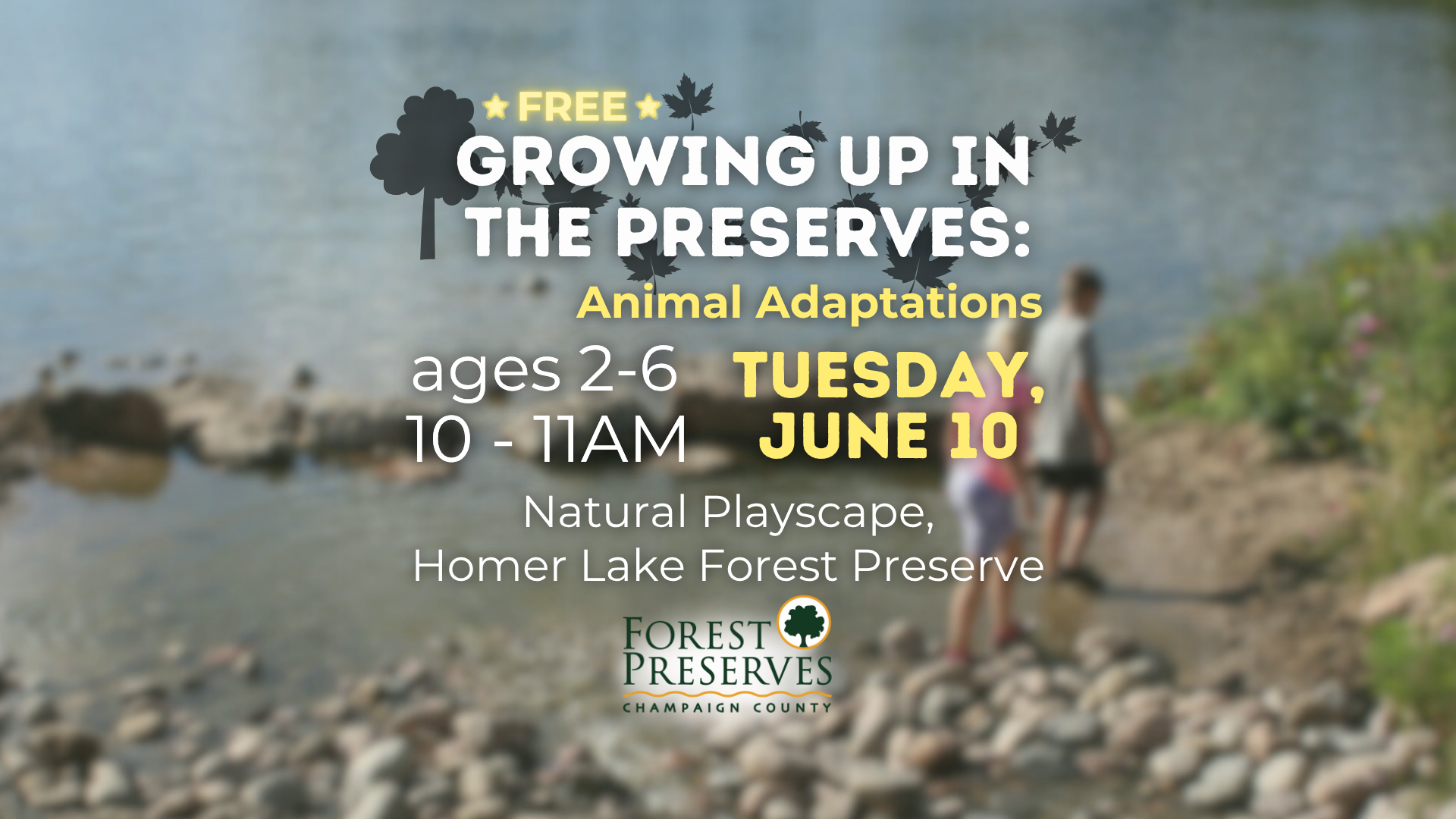 GROWING UP IN THE PRESERVES: ANIMAL ADAPTATIONS