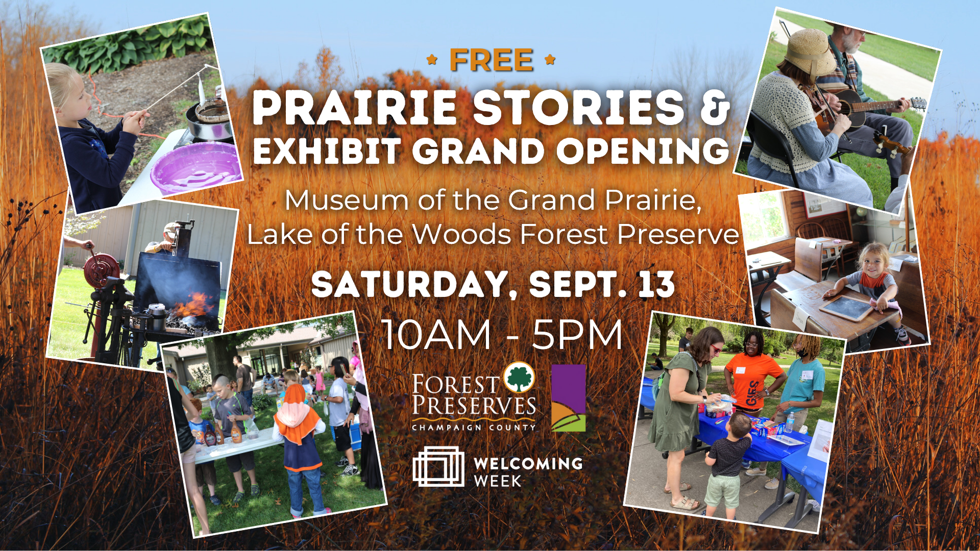PRAIRIE STORIES & EXHIBIT GRAND OPENING