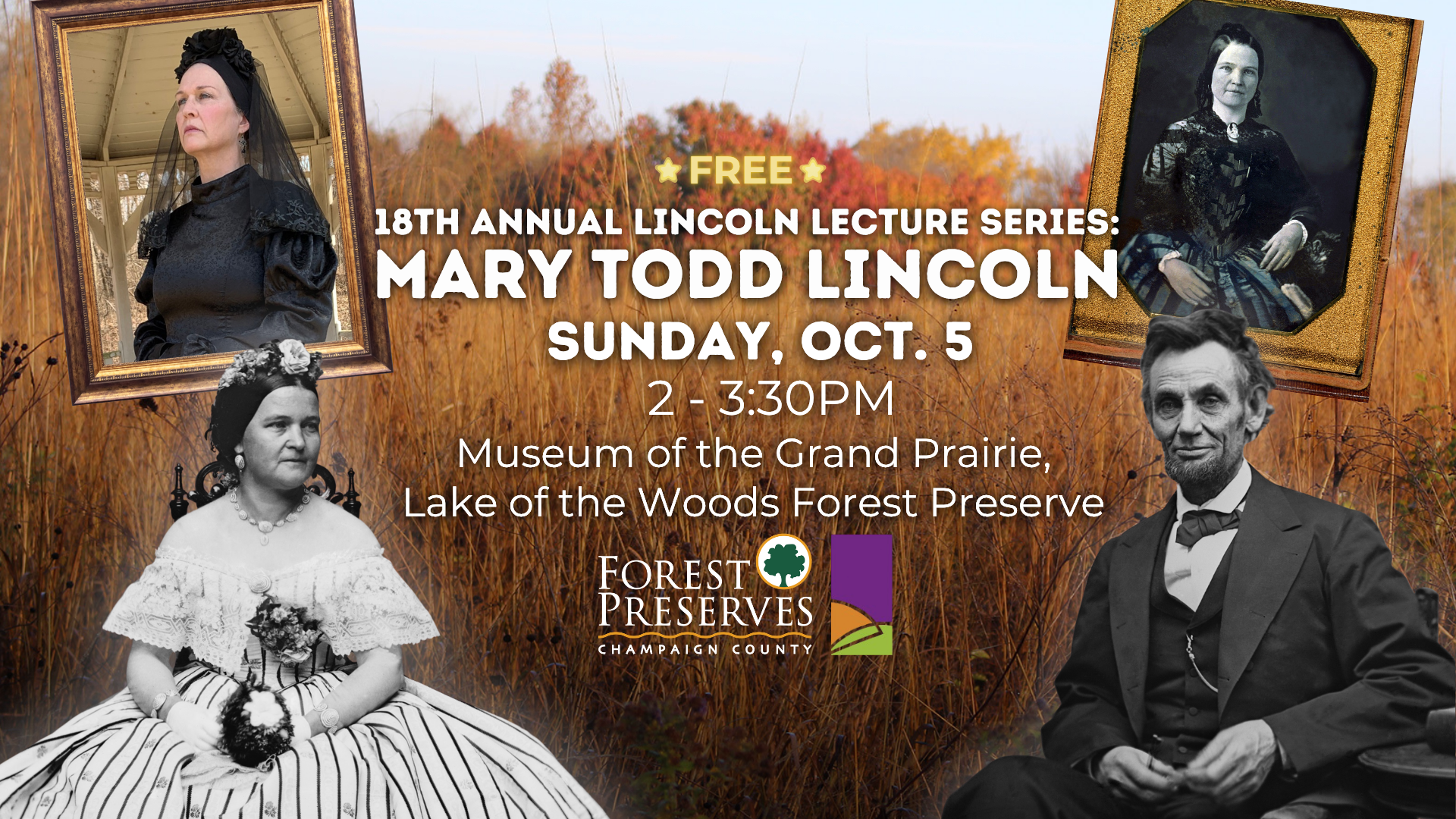 18TH ANNUAL LINCOLN LECTURE SERIES: MARY TODD LINCOLN
