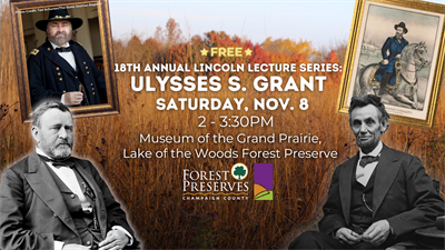 image 18TH ANNUAL LINCOLN LECTURE SERIES: ULYSSES S. GRANT