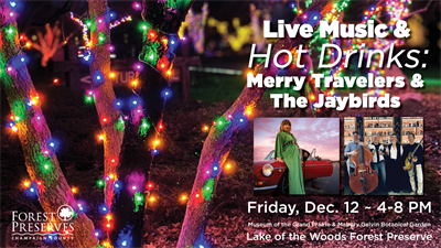 image LIVE MUSIC AND HOT DRINKS: Merry Travelers & The Jaybirds