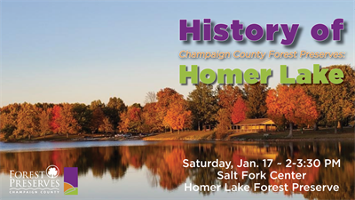 image HISTORY OF CHAMPAIGN COUNTY FOREST PRESERVES: HOMER LAKE
