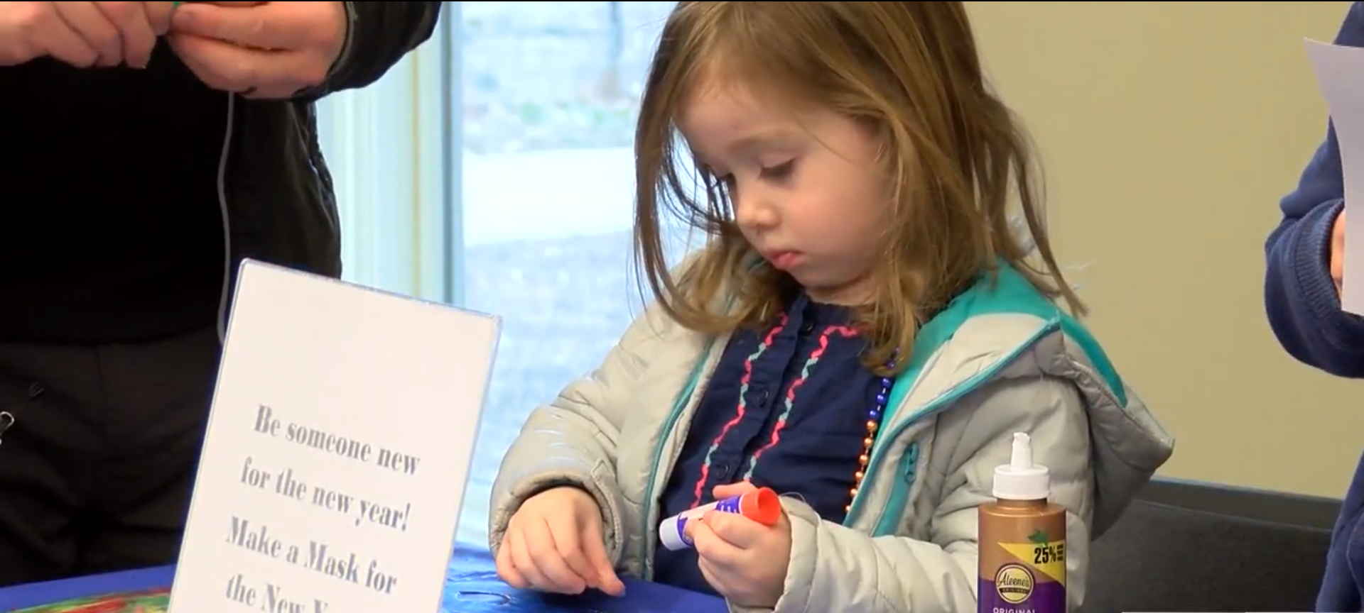 Kids celebrate new years early