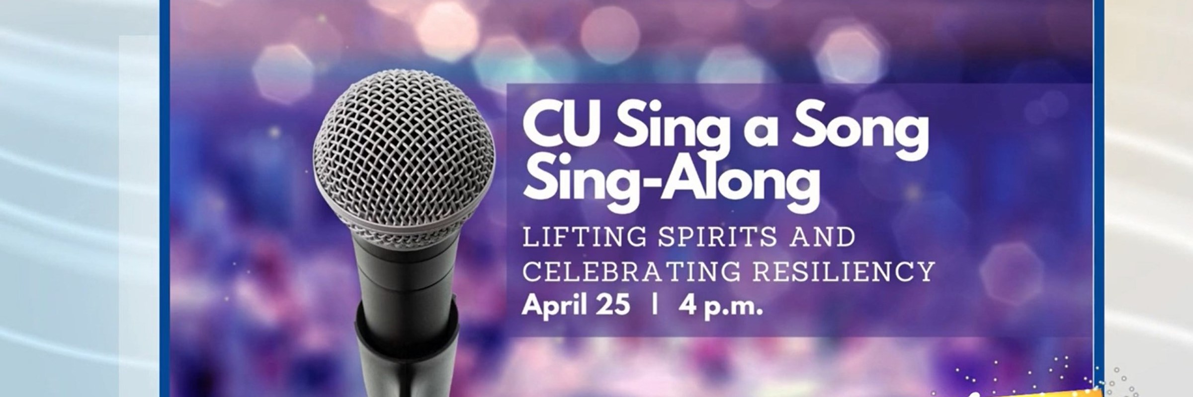 First-ever "CU Sing-Along"
