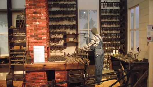 Blacksmithing Exhibit